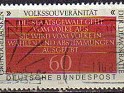 Germany 1981 Democracy 60 Pfennig Rojo Scott 1360. Alemania 1981 1360. Subida por susofe
